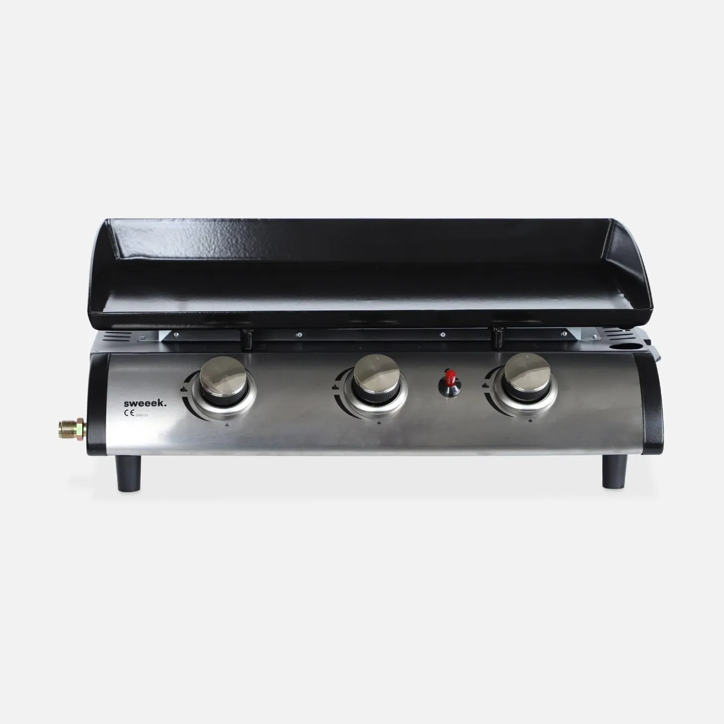 Grelhador a gás com 3 queimadores, 7.5kW