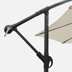 Guarda-sol redondo excêntrico 300cm