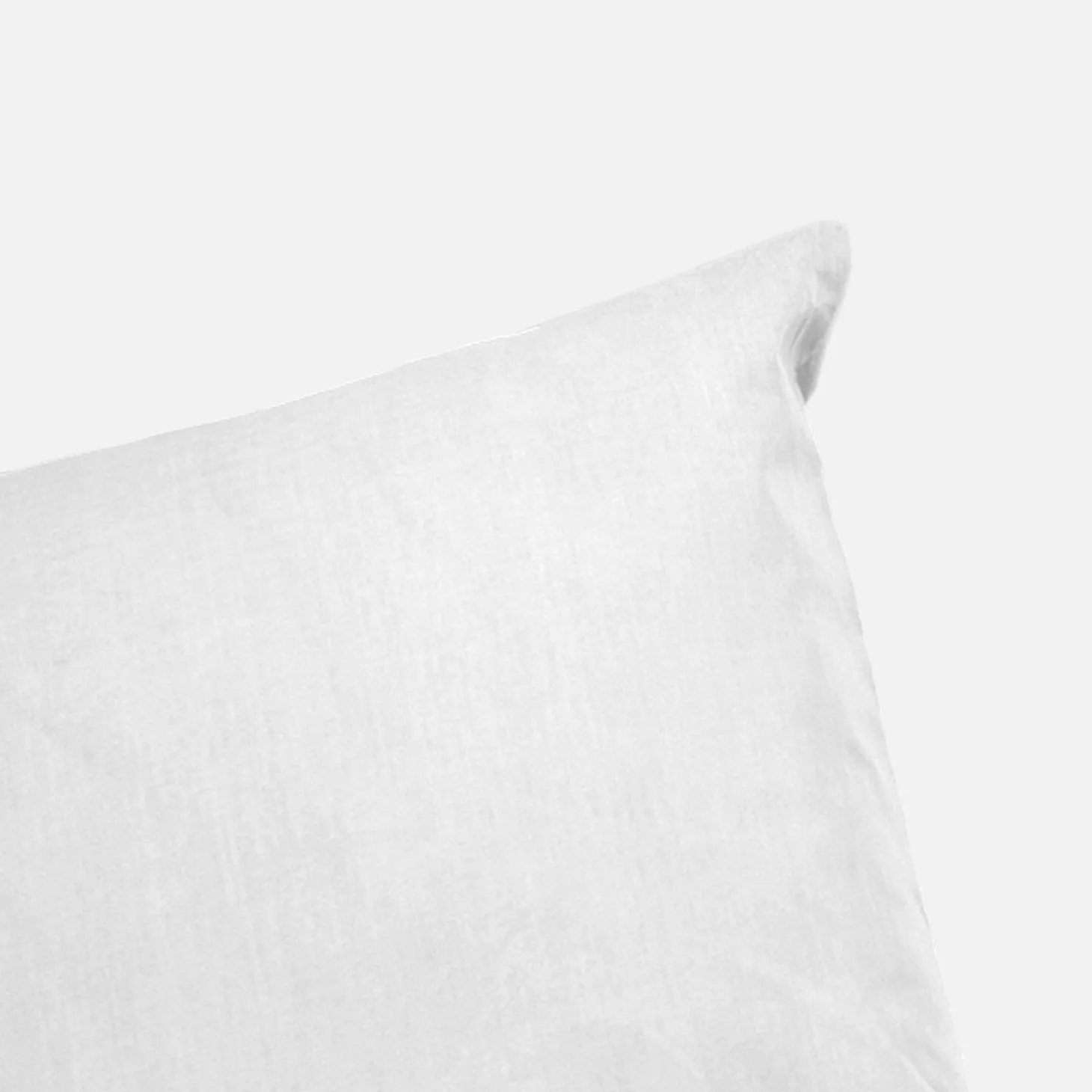 Jogo de cama de algodão branco