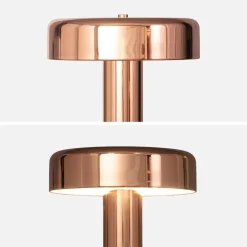 Lâmpada de mesa interior metal, 30cm