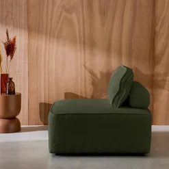 Módulo para sofá modular em boucle, 1 lugar