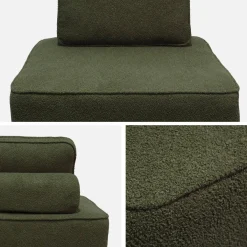 Módulo para sofá modular em boucle, 1 lugar