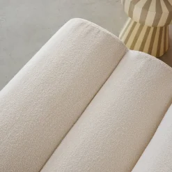 Módulo para sofá modular em tecido bouclé, set de 2