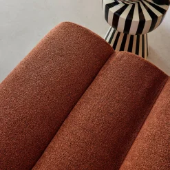 Módulo para sofá modular em tecido bouclé, set de 2