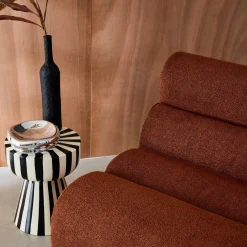 Módulo para sofá modular em tecido bouclé, set de 2
