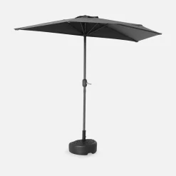 Meia-base de plástico para guarda-sol