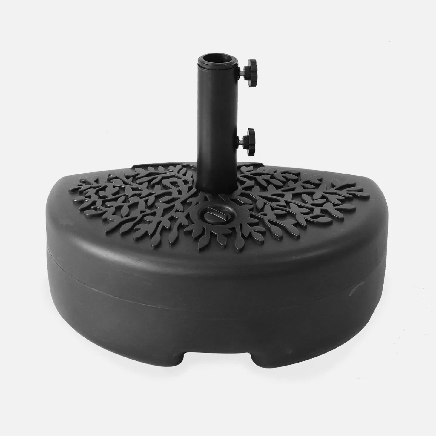 Meia-base de plástico para guarda-sol
