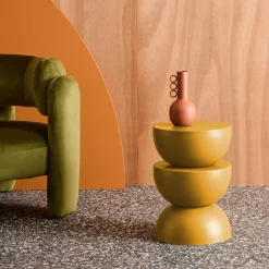 Mesa auxiliar, mesa de centro, mesa de cabeceira em metal