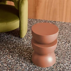 Mesa auxiliar, mesa de centro, mesa de cabeceira em metal
