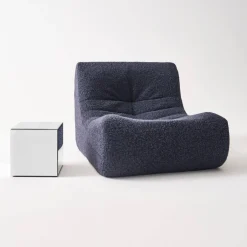 Mesa cúbica de espelho, 30cm