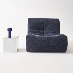 Mesa cúbica de espelho, 30cm