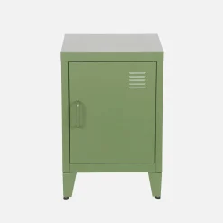 Mesa de cabeceira industrial 1 porta, set de 2