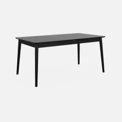 Mesa de jantar retangular extensível de 6-8 lugares