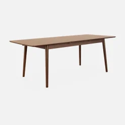 Mesa de jantar retangular extensível de 6-8 lugares