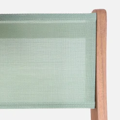 Mesa de jardim bistrô infantil de madeira de acácia com 2 cadeiras