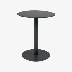 Mesa de jardim bistrô redonda de aço, 2 lugares
