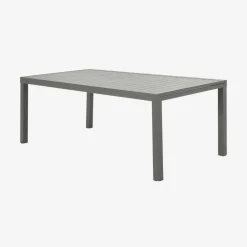 Mesa de jardim extensível em alumínio para 10-12 lugares