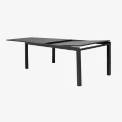 Mesa de jardim extensível em alumínio para 10-12 lugares