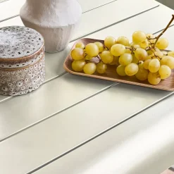 Mesa de jardim metálica de 2 lugares, 70cm