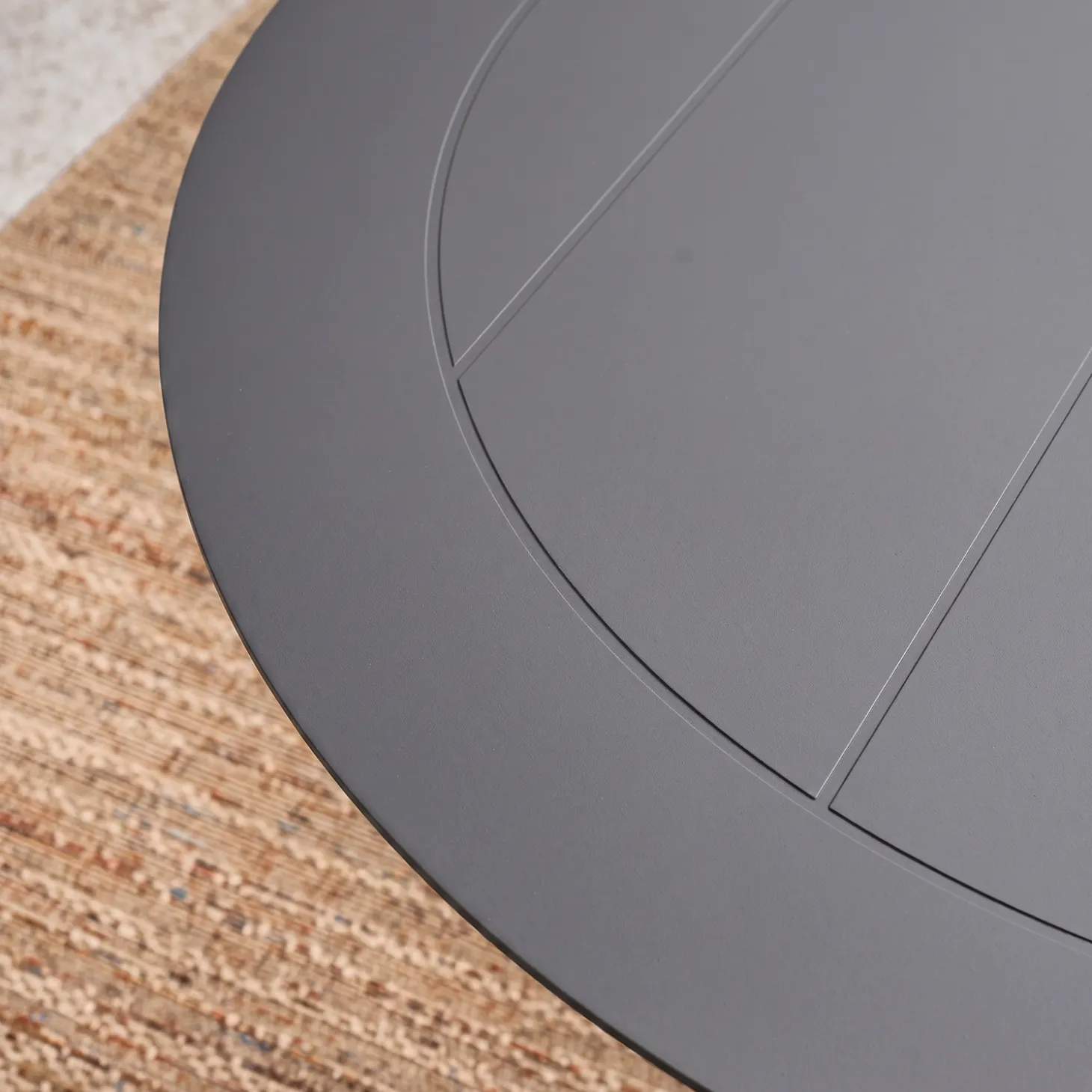 Mesa de jardim oval extensível em alumínio para 10 lugares