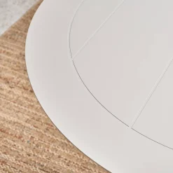Mesa de jardim oval extensível em alumínio para 10 lugares