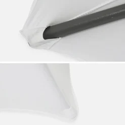 Mesa dobrável para eventos alta com capa de proteção, set de 2