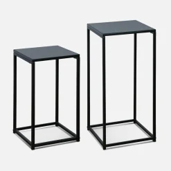 Mesa estilo industrial, set de 2