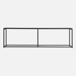 Móvel de TV em metal com barra de reforço, 140cm