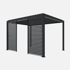 Persianas de alumínio horizontais 1.3m para pérgola bioclimática