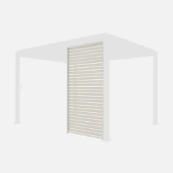 Persianas de alumínio horizontais 1.3m para pérgola bioclimática