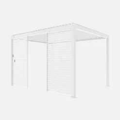 Persianas de alumínio horizontais 1.3m para pérgola bioclimática