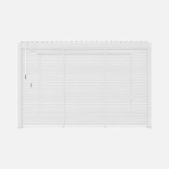 Persianas de alumínio horizontais 1.3m para pérgola bioclimática