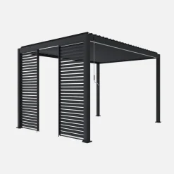 Persianas de alumínio para pérgola, 1m