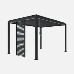 Persianas de alumínio para pérgola, 1m