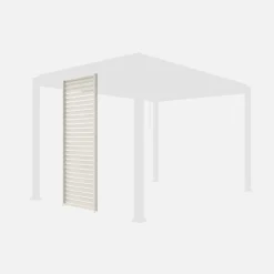 Persianas de alumínio para pérgola, 1m