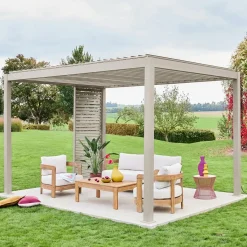 Persianas de alumínio para pérgola, 1m