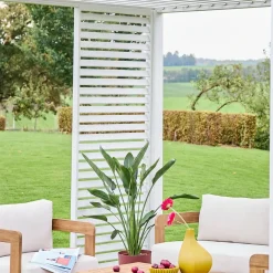 Persianas de alumínio para pérgola, 1m