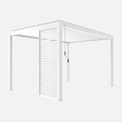 Persianas de alumínio para pérgola, 1m