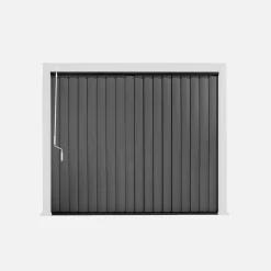 Persianas verticais com lâminas ajustáveis para pérgola bioclimática 3m