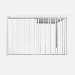 Persianas verticais com lâminas ajustáveis para pérgola bioclimática de alumínio 4m