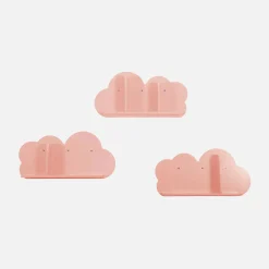 Prateleiras de parede em nuvem para quarto de criança, set de 3