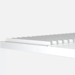 Pérgola bioclimática em alumínio e aço 3x3m com lâminas ajustáveis