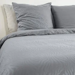 Roupa de cama de poliéster reversível com estampa de zebra para 2 lugares
