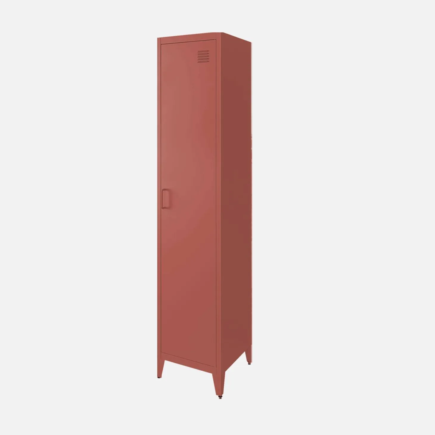 Roupeiro industrial em metal com 4 espaços de armazenamento