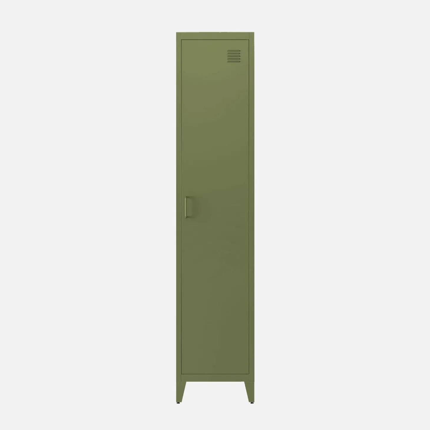 Roupeiro industrial em metal com 4 espaços de armazenamento