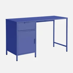 Secretaria em aço laminado, 1 gaveta