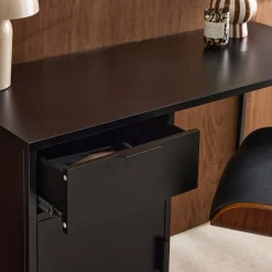 Secretaria em aço laminado, 1 gaveta