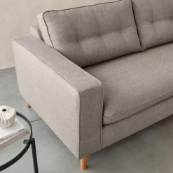 Sofá-cama com colchão, 3 lugares
