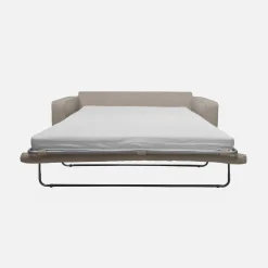Sofá-cama com colchão, 3 lugares
