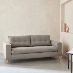Sofá-cama com colchão, 3 lugares